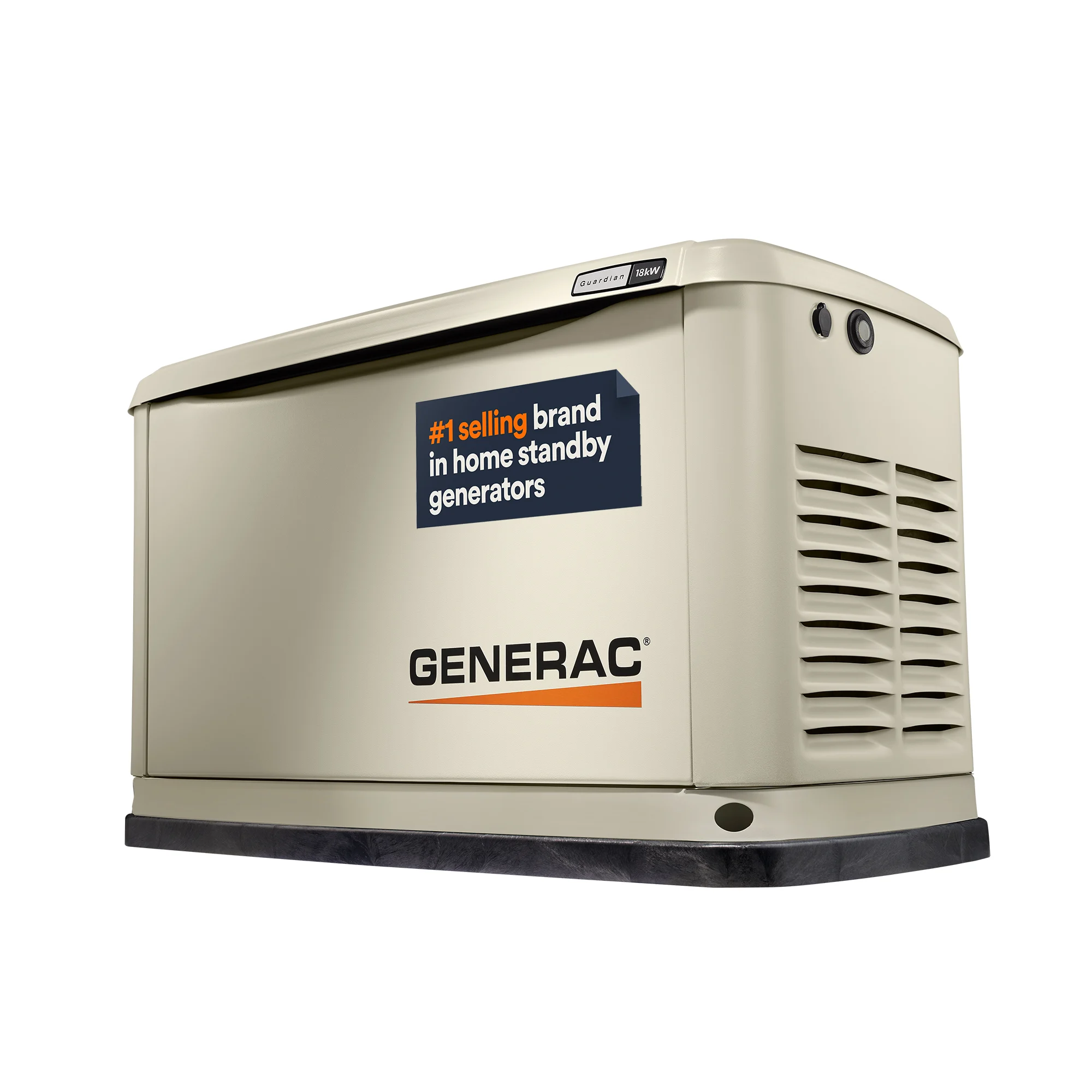 Dedicated Power Generac Standby Generator, 18 kW | WiFi Enabled