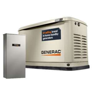 Generac Standby Generator, 14kW | With Whole House Switch | WiFi Enabled, Guardian Series