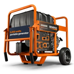 Generac Portable Generator, 5000W | Diesel | Electric Start | 49ST