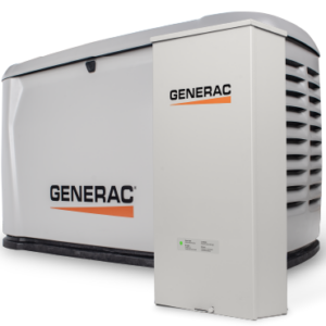 Generac 28kW Home Standby Generator with 200 amp transfer switch, cellular connectivity, easy to use, whole house power backup, smart outage solution