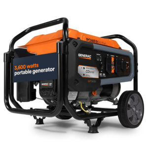 Generac Portable Generator, 3600W | With COsense | 49ST/CSA